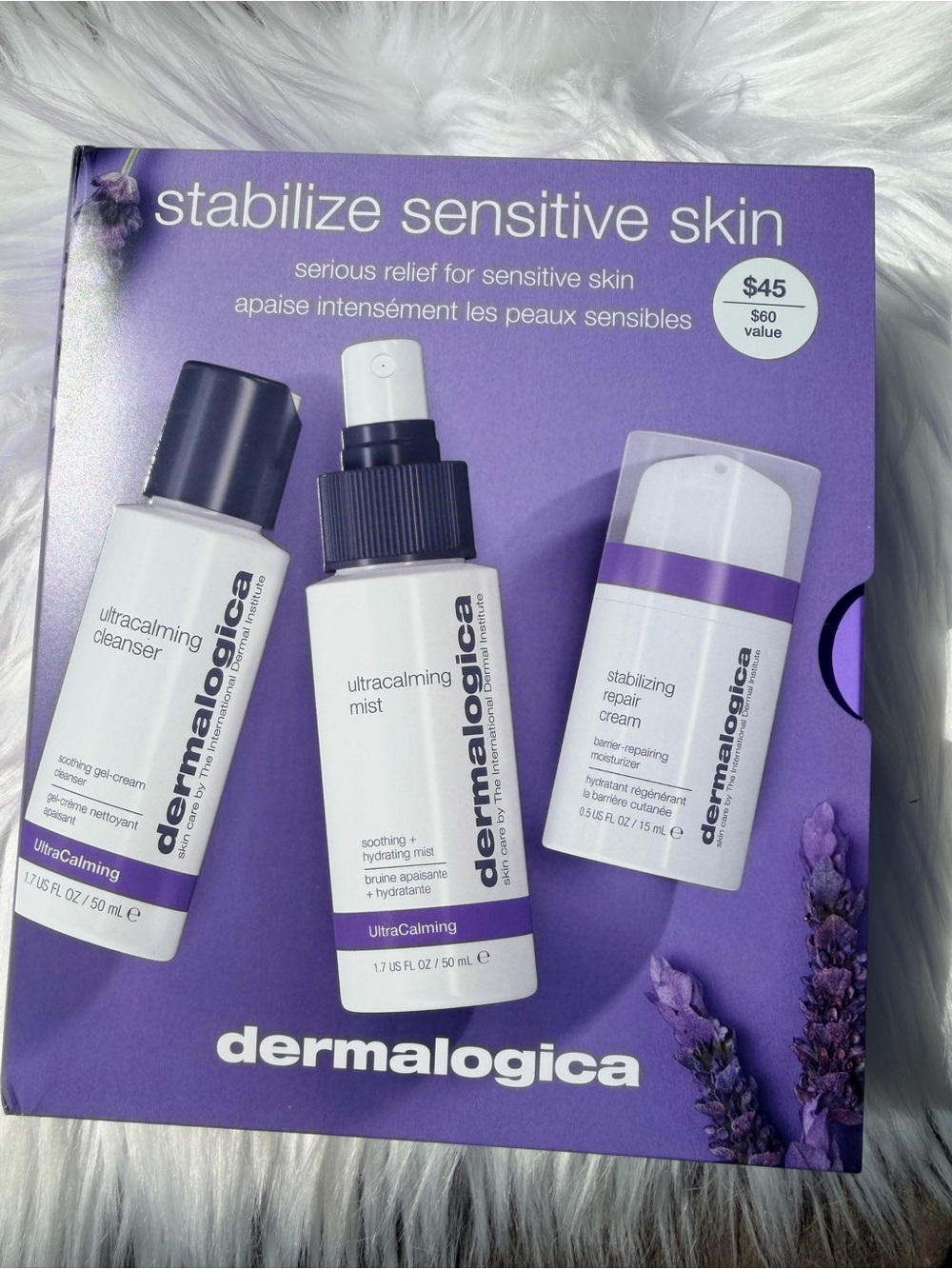 Dermalogica UltraCalming Lavender Skincare Set for Sensitive Skin